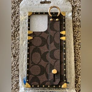 Beautiful trunk style IPhone 13 Pro Max luxury case 🥰